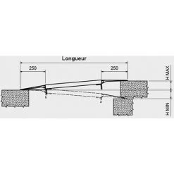 LADERAMPE-EXPERTEN - MATISERE Überladebrücke 1000mm, Breite 1250mm Für Logistikanwendungen, Für Elektrische Hubwagen Und Gabelstapler - MS0302TL/1000/1250 -Anhänger & Zubehör Verkäufe 10221971 4