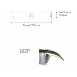LADERAMPE-EXPERTEN - MATISERE Alu Laderampe 2m Klappbar Ohne Rand - Breite 200mm - Ladehöhe 600mm Traglast 630kg Bei Achsenabstand 750mm - Als Stückware Verkauft - 67.660 6 LADERAMPE-EXPERTEN - MATISERE Alu Laderampe 2m Klappbar Ohne Rand - Breite 200mm - Ladehöhe 600mm Traglast 630kg Bei Achsenabstand 750mm - Als Stückware Verkauft - 67.660 -Anhänger & Zubehör Verkäufe 10222002 3