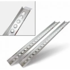 BITUXX 2x ALU Motorradrampe 1,93m Auffahrrampe Verladerampe Roller Bis 200kg