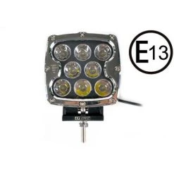 LIGHTPARTZ® 80W LIGHTPARTZ LED Zusatz Fernscheinwerfer 60° 5" Chrome TÜV Zugelassen
