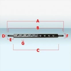 DEMA Ackerschiene Traktorschiene Arbeitsschiene 80 Cm Kat 1 Für Traktor Schlepper -Anhänger & Zubehör Verkäufe 12202259 3