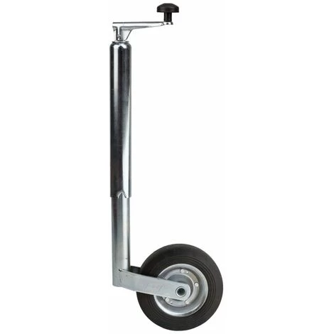 DEMA PKW Anhänger Stützrad Anhängerstützrad Stütze Halter Verzinkt Mit Spindel 150 Kg 2 DEMA PKW Anhänger Stützrad Anhängerstützrad Stütze Halter Verzinkt Mit Spindel 150 Kg – Bild 2