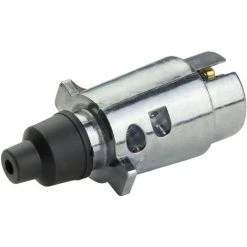 DEMA Anhänger Zubehör 12V Stecker Metall 7polig Aluminium Gehäuse Messing Kontakte -Anhänger & Zubehör Verkäufe 12204242 3