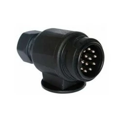 DEMA Stecker Kunststoff 13-polig 12V Anhänger Zubehör Anhängerstecker Zuleitung