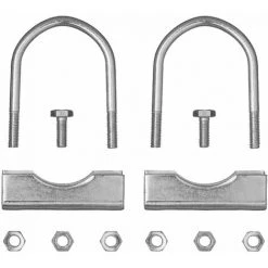 DEMA Stützradhalter Klemmhalterbefestigung 70mm 1 Paar Für Stützrad Klemmschelle