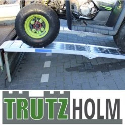 BAUMARKTPLUS 2x TrutzHolm® Alu Auffahrrampe Heavy Duty 680 Kg Klappbar 225 Cm Motorradrampe -Anhänger & Zubehör Verkäufe 12454401 4