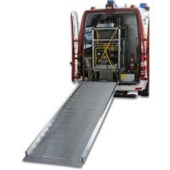 G&UUML;NZBURGER STEIGTECHNIK Günzburger Rettungstechnik Ladebrücke Starr Aus Aluminium 3917mm Lang