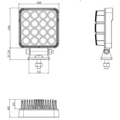 LTPRTZ 24W Lightpartz Rückfahrscheinwerfer 3040lm -Anhänger & Zubehör Verkäufe 13517932 5