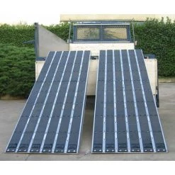 LADERAMPE-EXPERTEN - MATISERE Alu Laderampe Mit Gummiauflage: Breite 600mm, Ladehöhe 600mm - Als Einzelstück - M120S/5/20RU -Anhänger & Zubehör Verkäufe 14223832 3