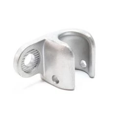 WILTEC Achskupplung Silberfarbend Für Fahrradanhänger Anhängerkupplung Für Fahrrad, Liegerad Und Pedelec