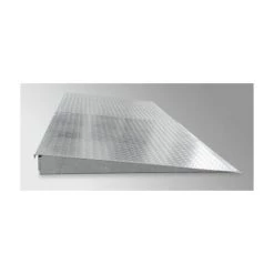 CERTEO Auffahrrampe Für Stahl-Flachwanne, Verzinkt - Tiefe 1150 Mm, Radlast 500 Kg -