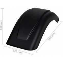 Anhänger-Kotflügel 2 Stk. 170 X 580 Mm VidaXL -Anhänger & Zubehör Verkäufe 1603020 3