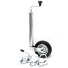 WILTEC Stützrad Für Anhänger Inkl. Klemmhalter & Schellen, Bis 150 Kg Stützlast, 48 Mm