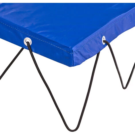 DEMA Anhängerplane Mit Gummiseil 207x114 Cm Anhängerabdeckung Anhänger Flachplane 3 DEMA Anhängerplane Mit Gummiseil 207x114 Cm Anhängerabdeckung Anhänger Flachplane – Bild 3