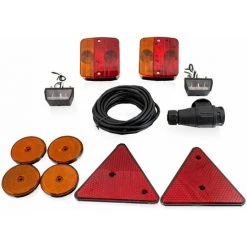 BITUXX PKW Anhänger Rückleuchten Beleuchtungs Set 13 Polig