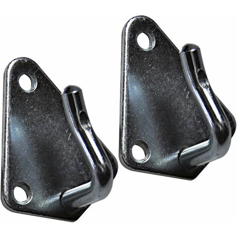 MISO TOOLS 2x Dreiloch Planenhaken 50 Mm X 40 Mm Stahl Verzinkt Abspannhaken Für Anhänger 1 MISO TOOLS 2x Dreiloch Planenhaken 50 Mm X 40 Mm Stahl Verzinkt Abspannhaken Für Anhänger
