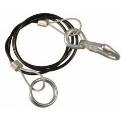 MISO TOOLS Abreißseil Stahlseil Anhänger 1 M Mit Verschlußhaken Und Spreizring