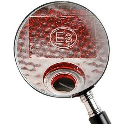 MISO TOOLS 2 St. Rückstrahler 60mm Rund Rot Katzenaugen Seitenrückstrahler Für Anhänger PKW -Anhänger & Zubehör Verkäufe 18161334 3