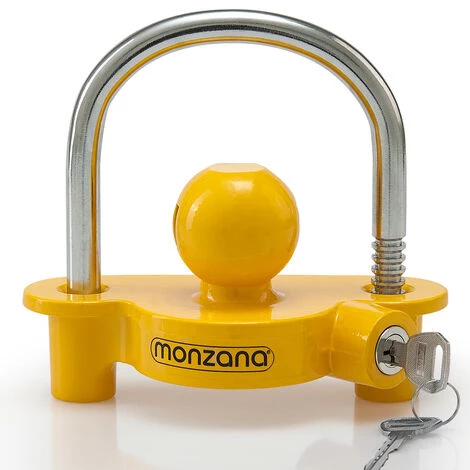 DEUBA Monzana Anhängerschloss Für Gängige Anhängerkupplung Einfache Montage Diebstahlschutz Diebstahl Anhänger Sicherung 4 DEUBA Monzana Anhängerschloss Für Gängige Anhängerkupplung Einfache Montage Diebstahlschutz Diebstahl Anhänger Sicherung – Bild 4