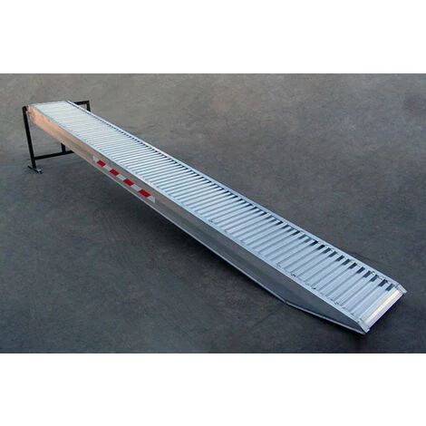 LADERAMPE-EXPERTEN - MATISERE Aluminium Verladeschienen 2.50m Mit Rand - Innere Breite 300mm - Als Einzelstück - M115/25U 4 LADERAMPE-EXPERTEN - MATISERE Aluminium Verladeschienen 2.50m Mit Rand - Innere Breite 300mm - Als Einzelstück - M115/25U – Bild 4