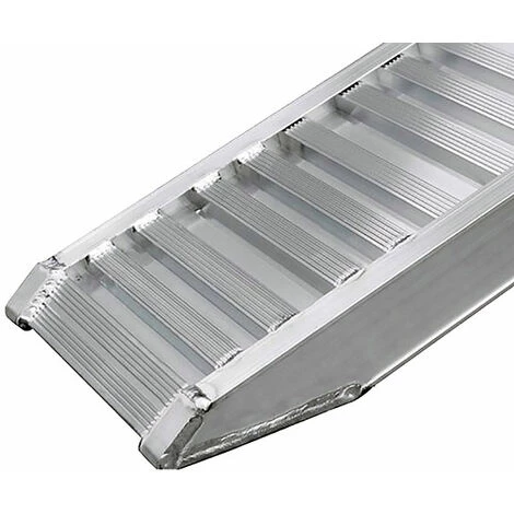 LADERAMPE-EXPERTEN - MATISERE Aluminium Verladeschienen 2.50m Mit Rand - Innere Breite 300mm - Als Einzelstück - M115/25U 5 LADERAMPE-EXPERTEN - MATISERE Aluminium Verladeschienen 2.50m Mit Rand - Innere Breite 300mm - Als Einzelstück - M115/25U – Bild 5