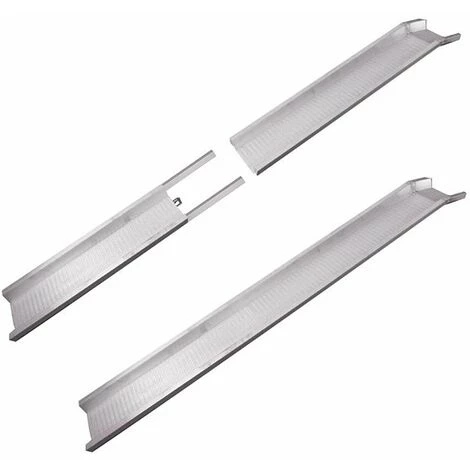 LADERAMPE-EXPERTEN - MATISERE Fahrrad Auffahrschiene 1000mm, Ladehöhe 300mm, Innere Breite 155mm - Als Stückware Verkauft - M050/10U/BAI 1 LADERAMPE-EXPERTEN - MATISERE Fahrrad Auffahrschiene 1000mm, Ladehöhe 300mm, Innere Breite 155mm - Als Stückware Verkauft - M050/10U/BAI