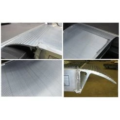 LADERAMPE-EXPERTEN - MATISERE Klappbare Breitrampe - Länge 1811mm - Zusammengeklappt 986mm - MPCI1800.750.1000 -Anhänger & Zubehör Verkäufe 18730563 4