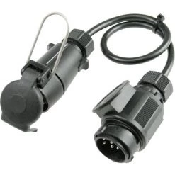 AS Schwabe 60467 Anhänger Adapter [Stecker 13polig - Steckdose 7polig]