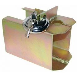 TrendLine Anhänger-Kastenschloss Diebstahlschutz Sicherung Mit Vorhangschloss