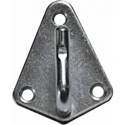 MISO TOOLS 50er Set Dreiloch Planenhaken 50 Mm X 40 Mm Stahl Verzinkt Abspannhaken Für Anhänger -Anhänger & Zubehör Verkäufe 20382421 3