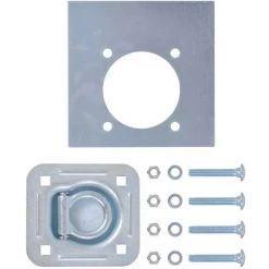 ASUPERMALL Zurrosen Fur Anhanger 6 Stk. Verzinkter Stahl 2000 Kg -Anhänger & Zubehör Verkäufe 21378030 5