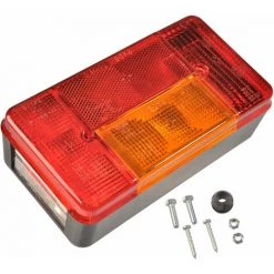 MISO TOOLS Anhänger Rücklicht-Einheit 12V Links 194 X 104 Mm