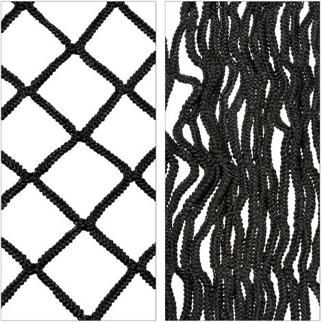 RELAXDAYS 2 X Anhängernetz, Gepäcknetz Zur Ladungssicherung, Reißfest, Flexibel, Dehnbar Bis 3x2 Meter, Abdecknetz, Schwarz 2 RELAXDAYS 2 X Anhängernetz, Gepäcknetz Zur Ladungssicherung, Reißfest, Flexibel, Dehnbar Bis 3x2 Meter, Abdecknetz, Schwarz – Bild 2