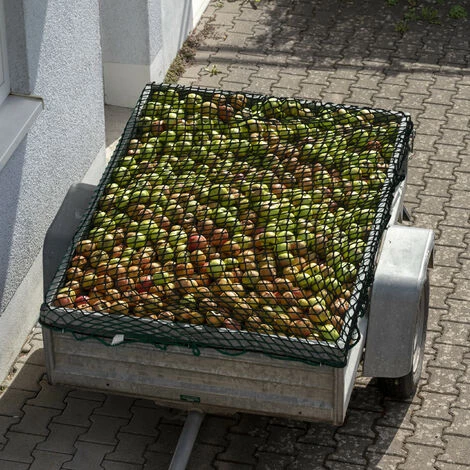 RELAXDAYS 2 X Anhängernetz, Gepäcknetz Zur Ladungssicherung, Reißfest, Flexibel, Dehnbar Bis 3x2 Meter, Abdecknetz, Schwarz 3 RELAXDAYS 2 X Anhängernetz, Gepäcknetz Zur Ladungssicherung, Reißfest, Flexibel, Dehnbar Bis 3x2 Meter, Abdecknetz, Schwarz – Bild 3