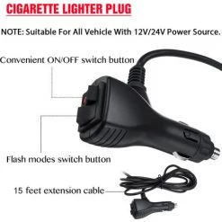 INSMA 72W LED Rundumleuchte Blinklicht Warnleuchte Blitz Gelb LKW Anhänger Wasserdicht -Anhänger & Zubehör Verkäufe 24073104 3