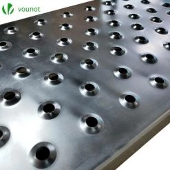 VOUNOT 2x Auffahrrampe Aus Verzinkter Stahl, Rutschfest Laderampe,135 Cm, Maximale Last 400kg -Anhänger & Zubehör Verkäufe 24182986 4