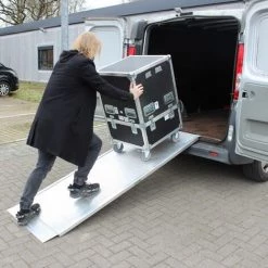 TRUTZHOLM® / BAUMARKTPLUS Auffahrrampe Breitrampe Eventrampe Laderampe 214,5 Cm Lang - 78 Cm Breit 600 Kg -Anhänger & Zubehör Verkäufe 25367082 4