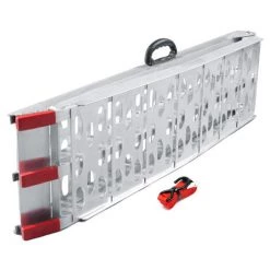 WILTEC Auffahrrampe Motorrad ATV Quad Faltbar Aluminium Auffahrschiene Fahrrampe Laderampe 226cm 340kg