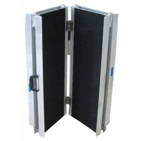 LADERAMPE-EXPERTEN - MATISERE Rutschfeste Rollstuhlrampe Faltbar Länge 305cm - 30 Bis 60cm Zu überwinden - Breite 74cm - RDPA70105 4 LADERAMPE-EXPERTEN - MATISERE Rutschfeste Rollstuhlrampe Faltbar Länge 305cm - 30 Bis 60cm Zu überwinden - Breite 74cm - RDPA70105 – Bild 4