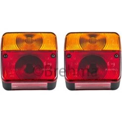 Anhänger & Zubehör Verkäufe 43 BREHMA 2x Anhänger Rücklicht Rückleuchten Set 3 - 4 Funktionen