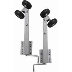 Topdeal Sliprollen Mit Pendel Für Bootsanhänger 2er-Set 59 - 84 Cm 04032