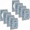 Topdeal Zurrösen Für Anhänger 8 Stk. Verzinkter Stahl 2000 Kg 04744