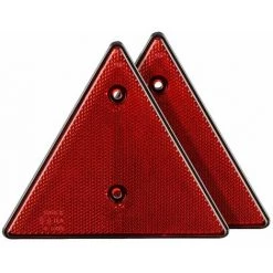 BREHMA 2x Dreieck Reflektor Dreieckrückstrahler Mit E-Prüfzeichen -Anhänger & Zubehör Verkäufe 27593158 4