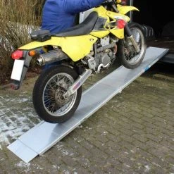 BAUMARKTPLUS TrutzHolm® Alu Auffahrrampe Verladerampe Rampe Klappbar Extra Lang 3,05 M 450 Kg Traglast -Anhänger & Zubehör Verkäufe 28291535 3