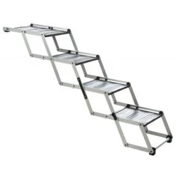 Faltbare Haustiertreppe 4-Stufig 160x70 Cm Aluminium TRIXIE -Anhänger & Zubehör Verkäufe 30449190 4