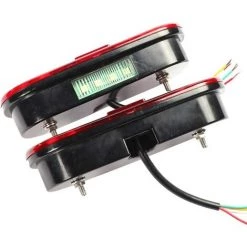 BRIDAY 2pcs Universal LED Anhänger Rückleuchten LKW Licht Bremslicht 12v Wasserdicht Bremslicht Für LKW Anhänger Wohnwagen Van Oder Traktor (14 Led Chips-2pcs) -Anhänger & Zubehör Verkäufe 31029356 4