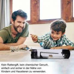 ABCRITAL Mausefalle Lebend, Lebendfallen Mäuse Wiederverwendbar Rattenfallen Mausefalle Spiel Plastik Nagetierbekämpfung Jagdzubehör Sicher Für Kinder & Haustiere Tierfreundliche Rattenfallen -Anhänger & Zubehör Verkäufe 31985561 3