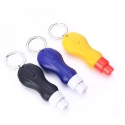 ASUPERMALL Mini Gelber Autosicherheitshammer -Anhänger & Zubehör Verkäufe 32013725 5