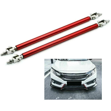 ASUPERMALL Stahl Modifizierte Stoßstange Vorne Feste Backenhalterung Modifiziert Rot 1 Paar 150mm 4 ASUPERMALL Stahl Modifizierte Stoßstange Vorne Feste Backenhalterung Modifiziert Rot 1 Paar 150mm – Bild 4