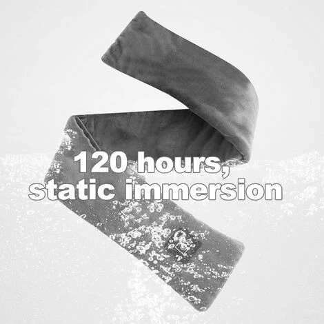 ASUPERMALL Warmer Winterschal Unisex USB, Der Grau Aufladt 4 ASUPERMALL Warmer Winterschal Unisex USB, Der Grau Aufladt – Bild 4